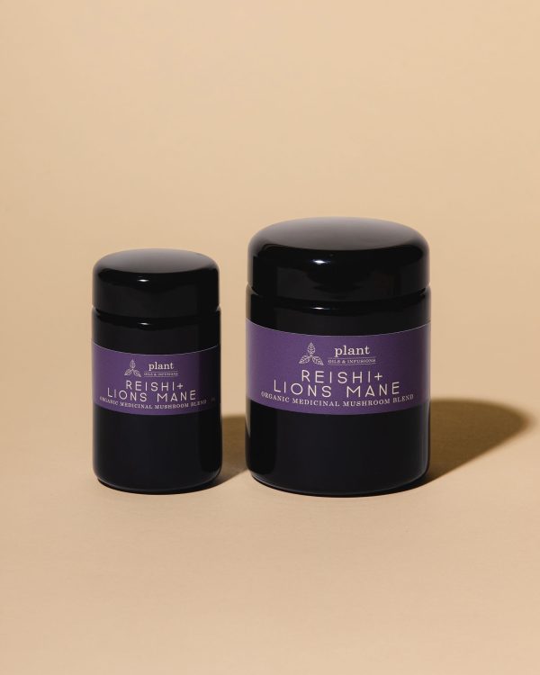 Reishi+Lions Mane Organic Powder